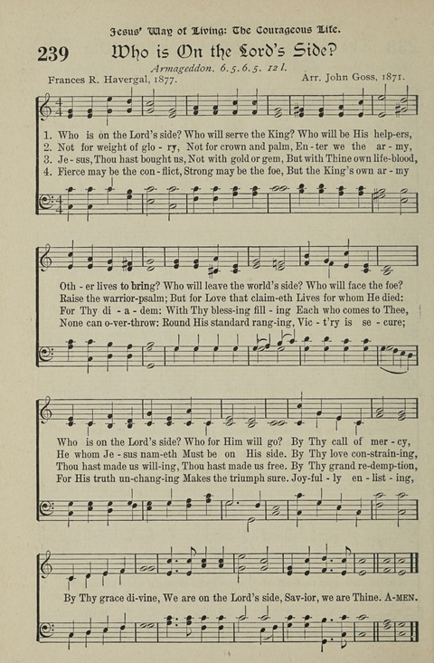 American Church and Church School Hymnal: a new religious educational hymnal page 240