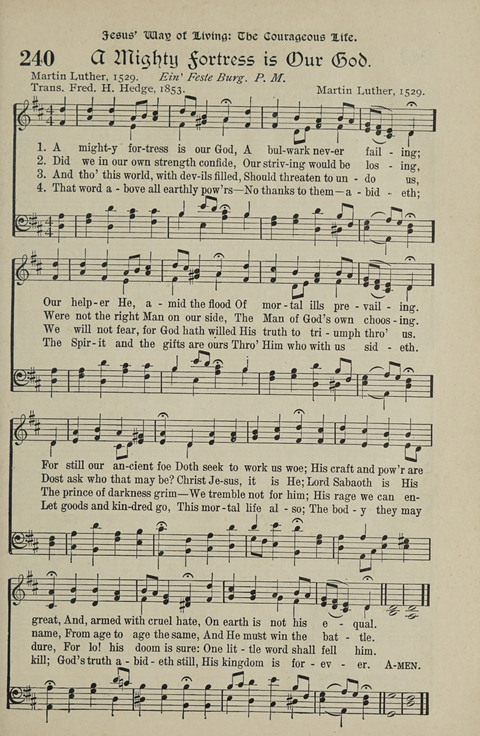 American Church and Church School Hymnal: a new religious educational hymnal page 241