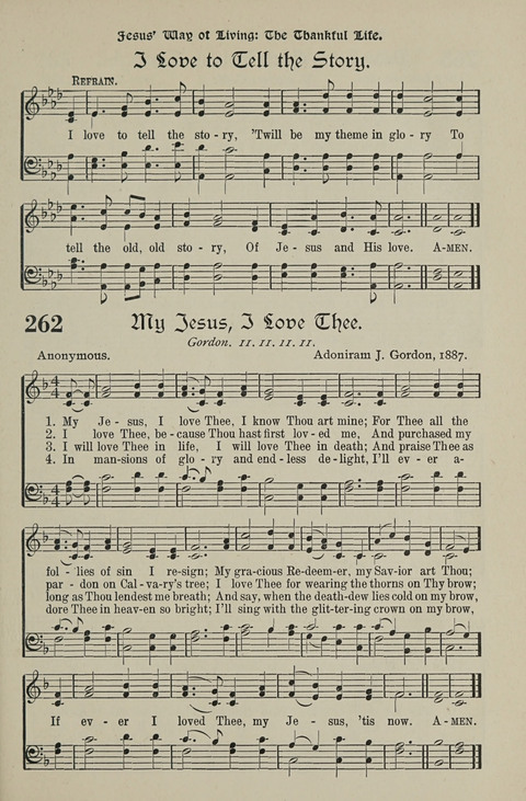 American Church and Church School Hymnal: a new religious educational hymnal page 265