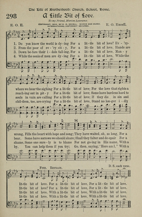 American Church and Church School Hymnal: a new religious educational hymnal page 291