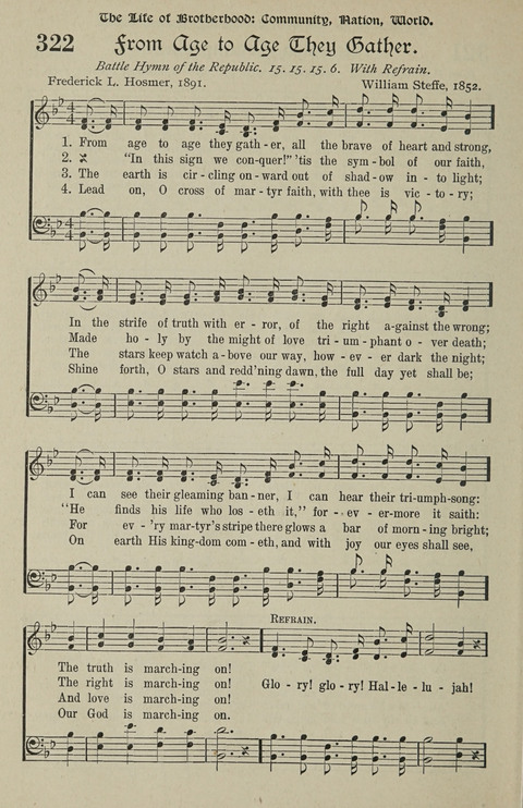 American Church and Church School Hymnal: a new religious educational hymnal page 314