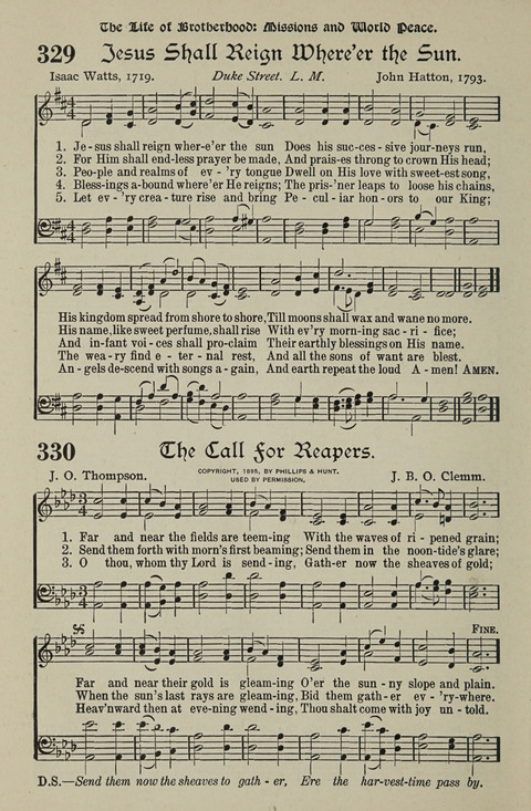 American Church and Church School Hymnal: a new religious educational hymnal page 320