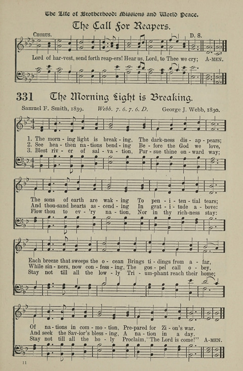 American Church and Church School Hymnal: a new religious educational hymnal page 321