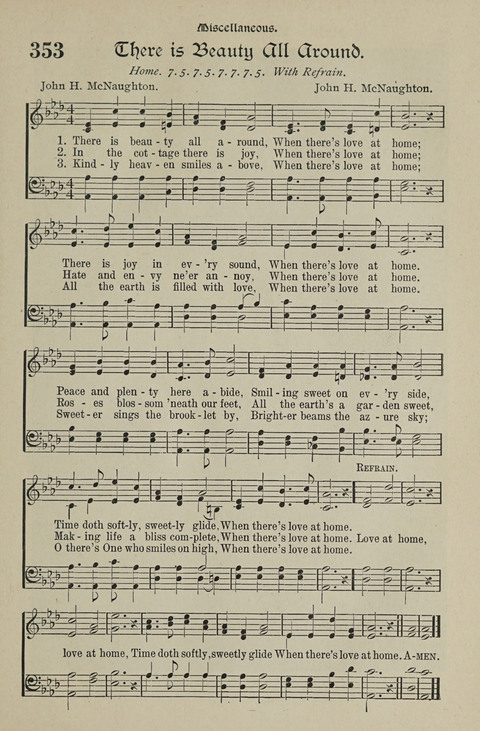 American Church and Church School Hymnal: a new religious educational hymnal page 343