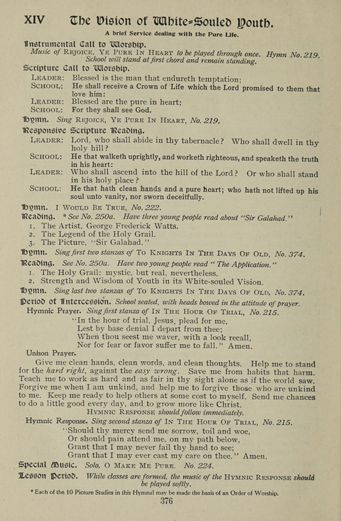 American Church and Church School Hymnal: a new religious educational hymnal page 376