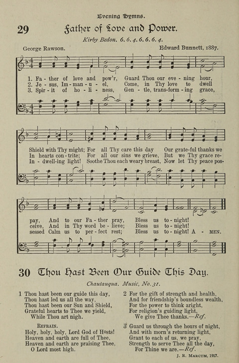 American Church and Church School Hymnal: a new religious educational hymnal page 54