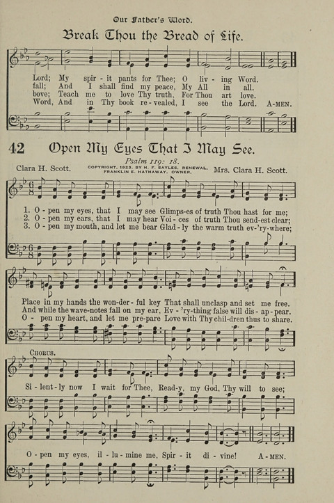 American Church and Church School Hymnal: a new religious educational hymnal page 63