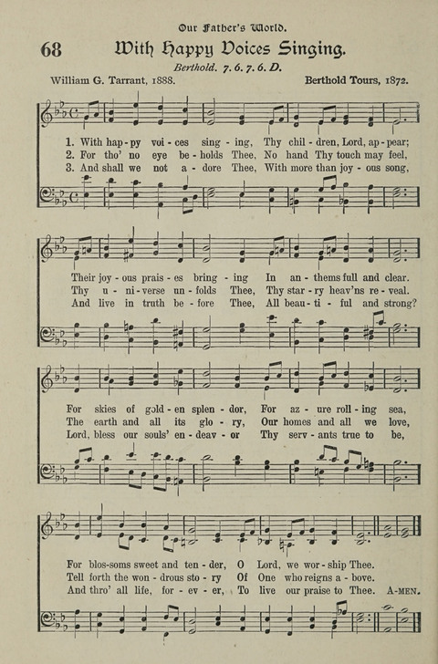 American Church and Church School Hymnal: a new religious educational hymnal page 82