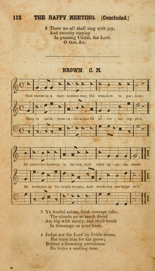 The American Church Harp: containing a choice selection of hymns and tunes comprising a variety of meters, well adapted to all Christian churches, singing schools, and private families page 114