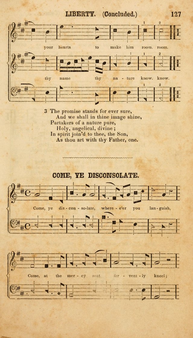 The American Church Harp: containing a choice selection of hymns and tunes comprising a variety of meters, well adapted to all Christian churches, singing schools, and private families page 129