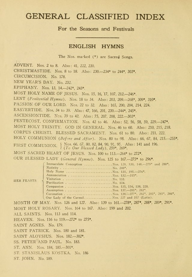 American Catholic Hymnal: an extensive collection of hymns, Latin chants, and sacred songs for church, school, and home, including Gregorian masses, vesper psalms, litanies... page 15