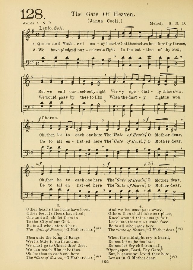 American Catholic Hymnal: an extensive collection of hymns, Latin chants, and sacred songs for church, school, and home, including Gregorian masses, vesper psalms, litanies... page 169