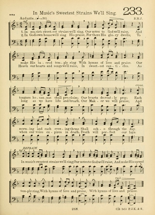 American Catholic Hymnal: an extensive collection of hymns, Latin chants, and sacred songs for church, school, and home, including Gregorian masses, vesper psalms, litanies... page 270