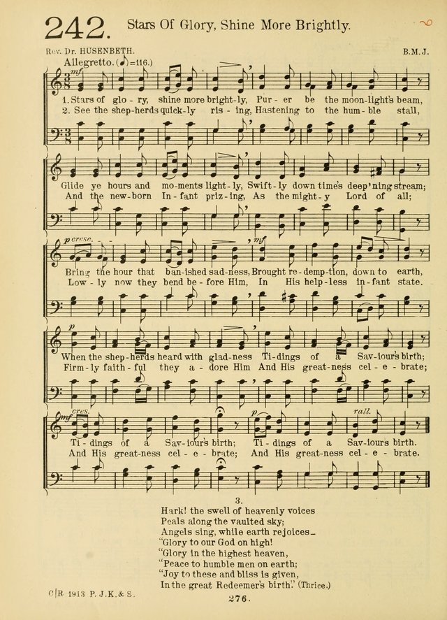 American Catholic Hymnal: an extensive collection of hymns, Latin chants, and sacred songs for church, school, and home, including Gregorian masses, vesper psalms, litanies... page 283