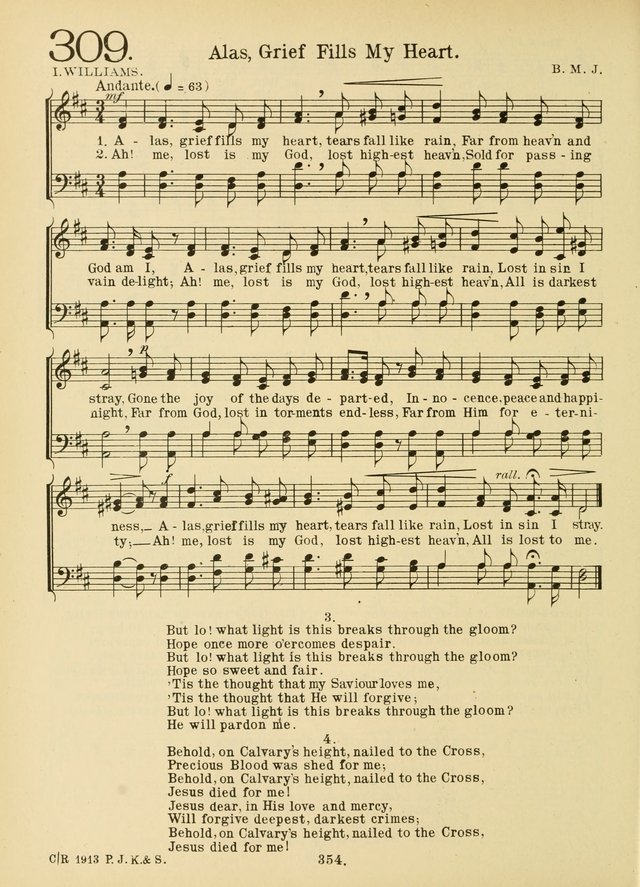 American Catholic Hymnal: an extensive collection of hymns, Latin chants, and sacred songs for church, school, and home, including Gregorian masses, vesper psalms, litanies... page 361