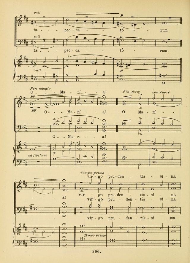 American Catholic Hymnal: an extensive collection of hymns, Latin chants, and sacred songs for church, school, and home, including Gregorian masses, vesper psalms, litanies... page 403