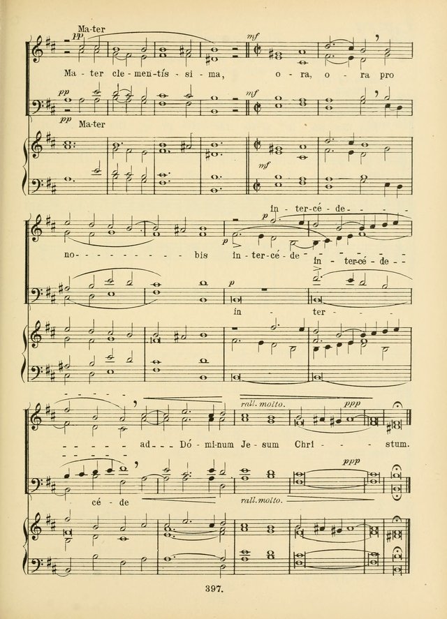 American Catholic Hymnal: an extensive collection of hymns, Latin chants, and sacred songs for church, school, and home, including Gregorian masses, vesper psalms, litanies... page 404