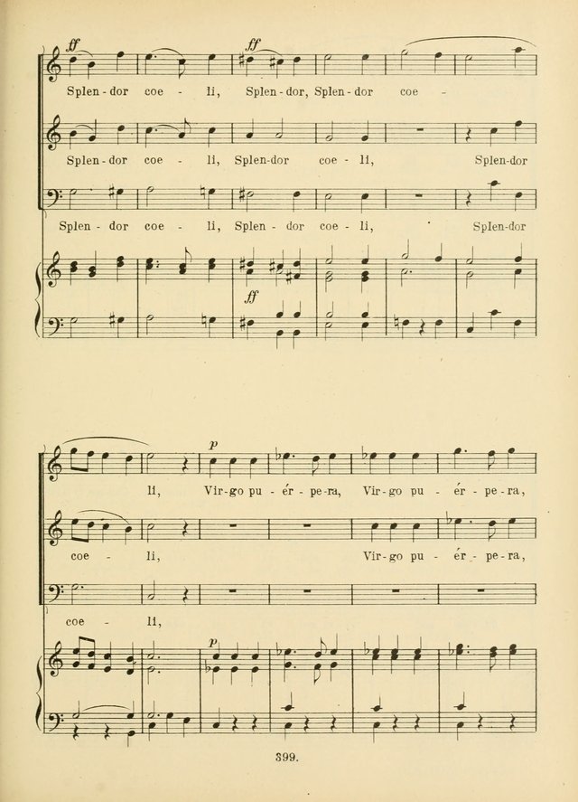 American Catholic Hymnal: an extensive collection of hymns, Latin chants, and sacred songs for church, school, and home, including Gregorian masses, vesper psalms, litanies... page 406