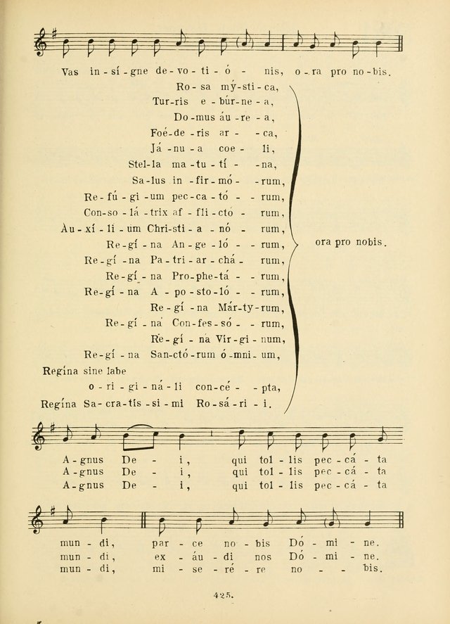 American Catholic Hymnal: an extensive collection of hymns, Latin chants, and sacred songs for church, school, and home, including Gregorian masses, vesper psalms, litanies... page 432