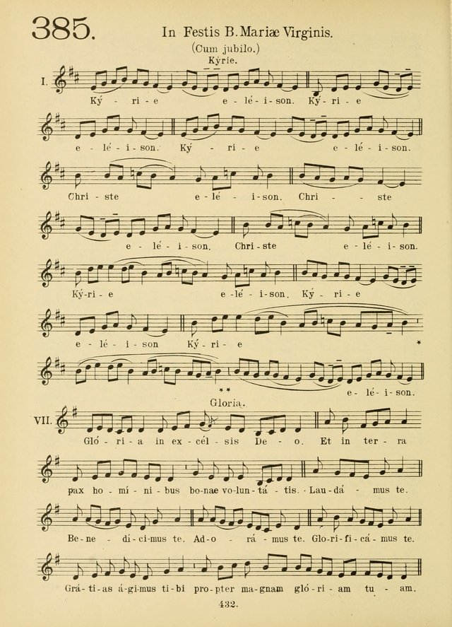 American Catholic Hymnal: an extensive collection of hymns, Latin chants, and sacred songs for church, school, and home, including Gregorian masses, vesper psalms, litanies... page 439