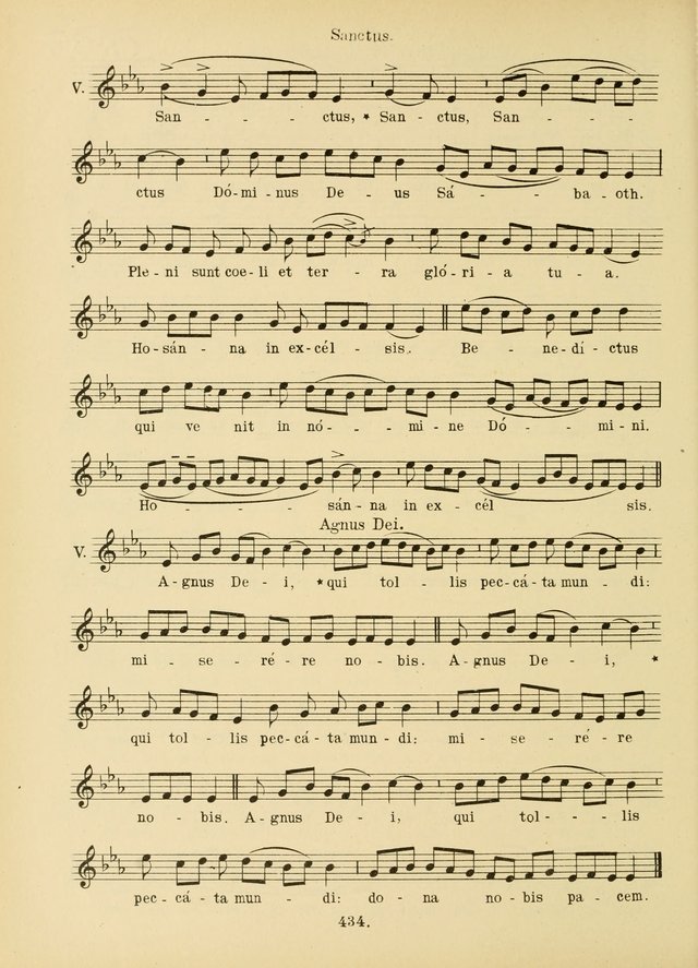 American Catholic Hymnal: an extensive collection of hymns, Latin chants, and sacred songs for church, school, and home, including Gregorian masses, vesper psalms, litanies... page 441