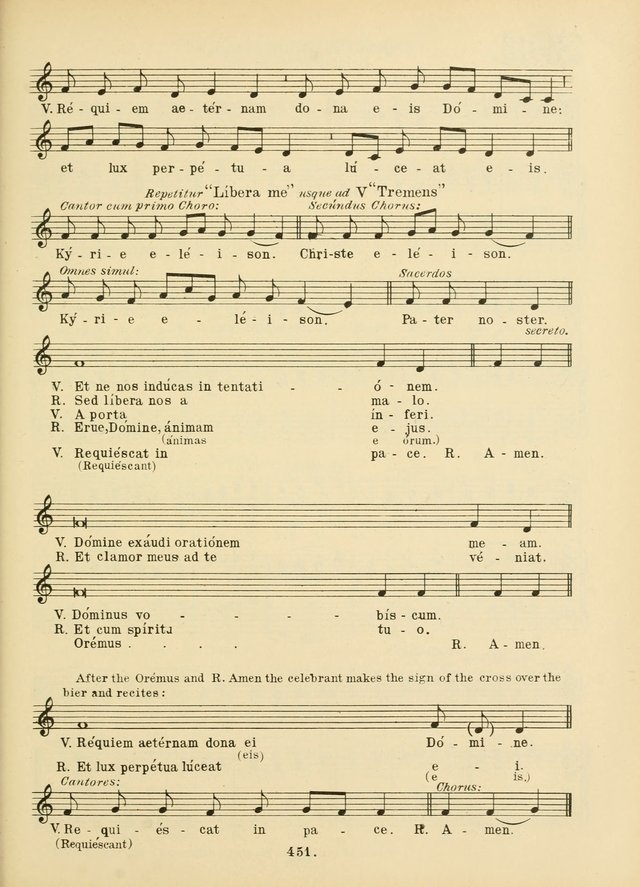 American Catholic Hymnal: an extensive collection of hymns, Latin chants, and sacred songs for church, school, and home, including Gregorian masses, vesper psalms, litanies... page 458