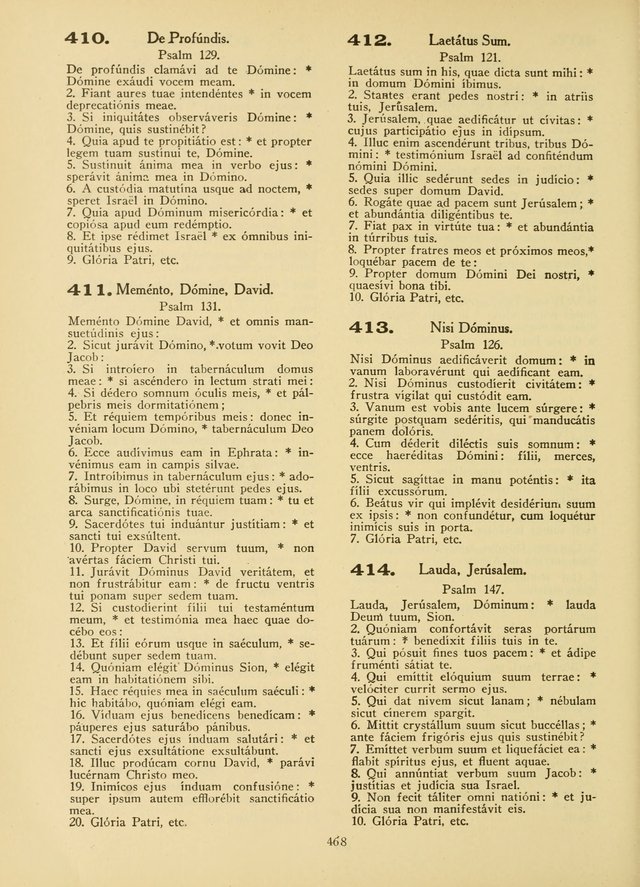 American Catholic Hymnal: an extensive collection of hymns, Latin chants, and sacred songs for church, school, and home, including Gregorian masses, vesper psalms, litanies... page 475