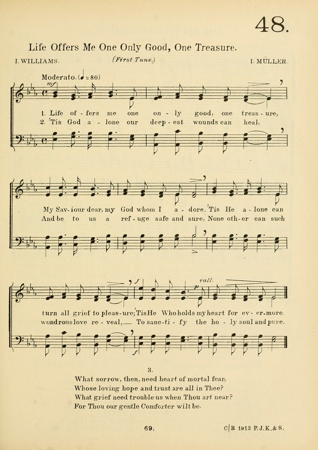 American Catholic Hymnal: an extensive collection of hymns, Latin chants, and sacred songs for church, school, and home, including Gregorian masses, vesper psalms, litanies... page 76