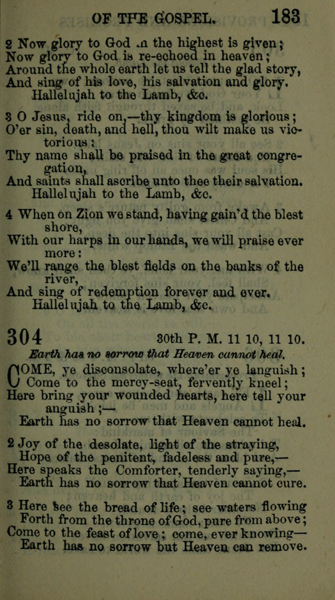 A Collection of Hymns for the use of the African Methodist Episcopal Zion Church in America page 177