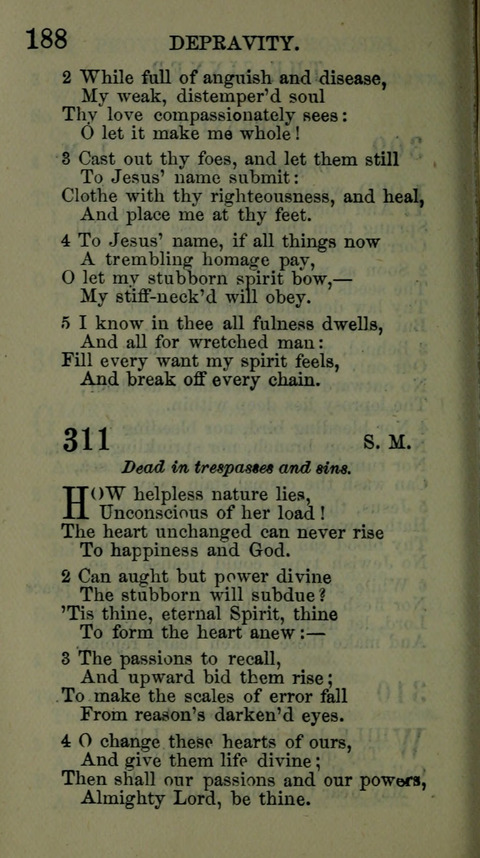 A Collection of Hymns for the use of the African Methodist Episcopal Zion Church in America page 182