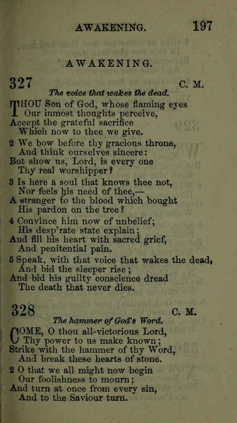 A Collection of Hymns for the use of the African Methodist Episcopal Zion Church in America page 191