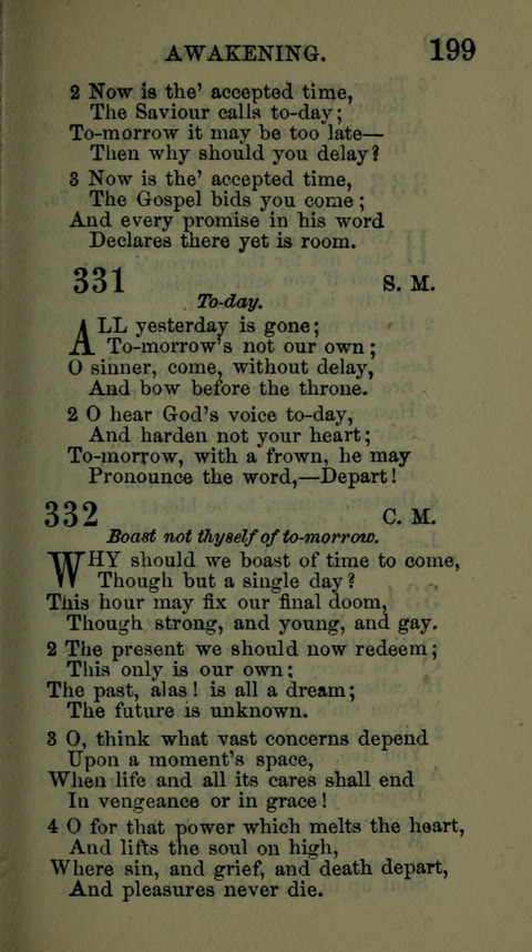 A Collection of Hymns for the use of the African Methodist Episcopal Zion Church in America page 193