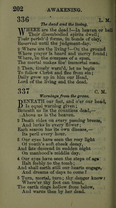 A Collection of Hymns for the use of the African Methodist Episcopal Zion Church in America page 196