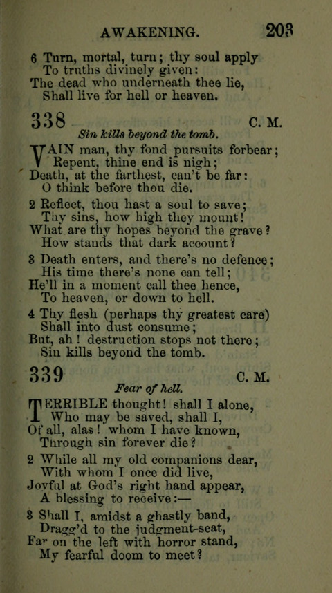 A Collection of Hymns for the use of the African Methodist Episcopal Zion Church in America page 197