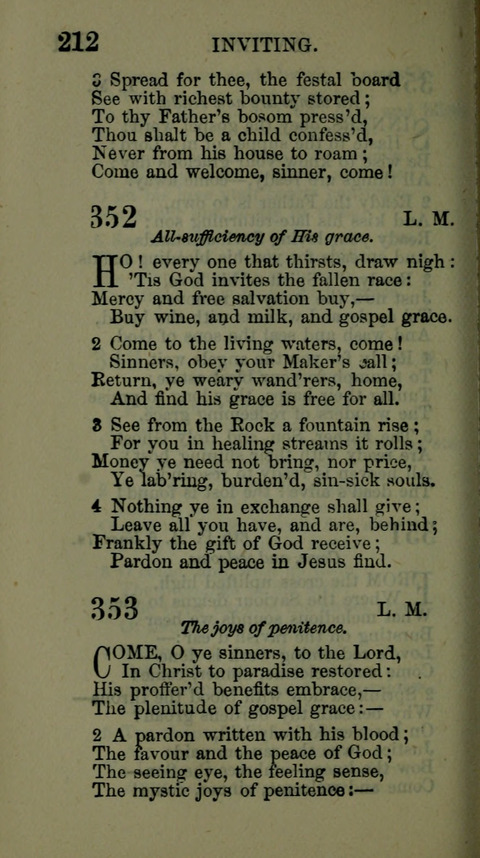 A Collection of Hymns for the use of the African Methodist Episcopal Zion Church in America page 206