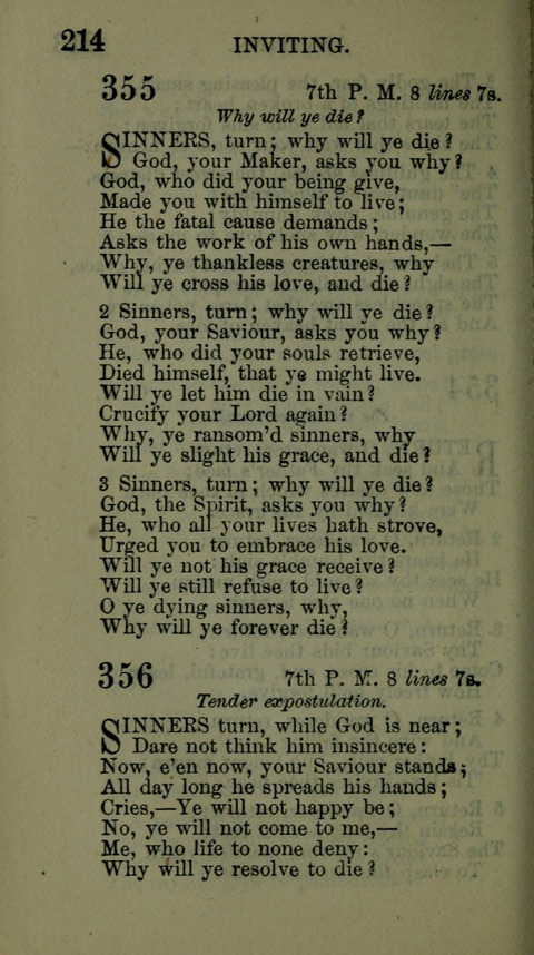 A Collection of Hymns for the use of the African Methodist Episcopal Zion Church in America page 208