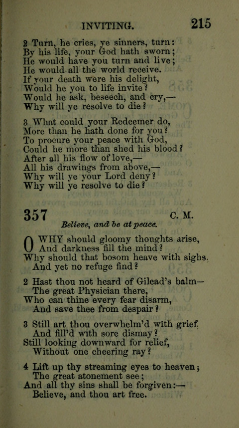 A Collection of Hymns for the use of the African Methodist Episcopal Zion Church in America page 209