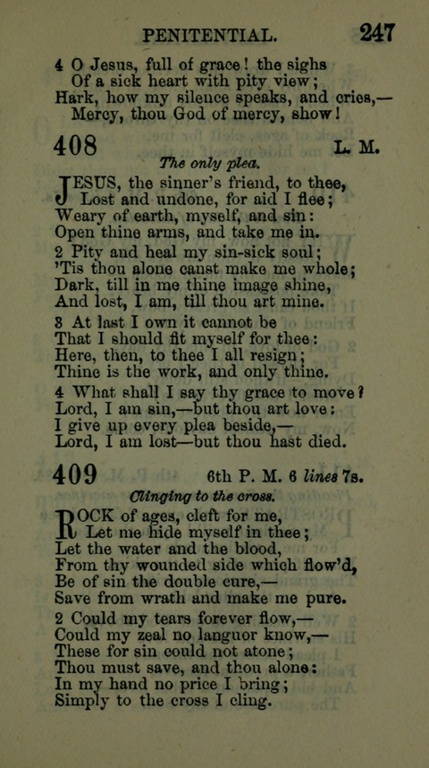 A Collection of Hymns for the use of the African Methodist Episcopal Zion Church in America page 241