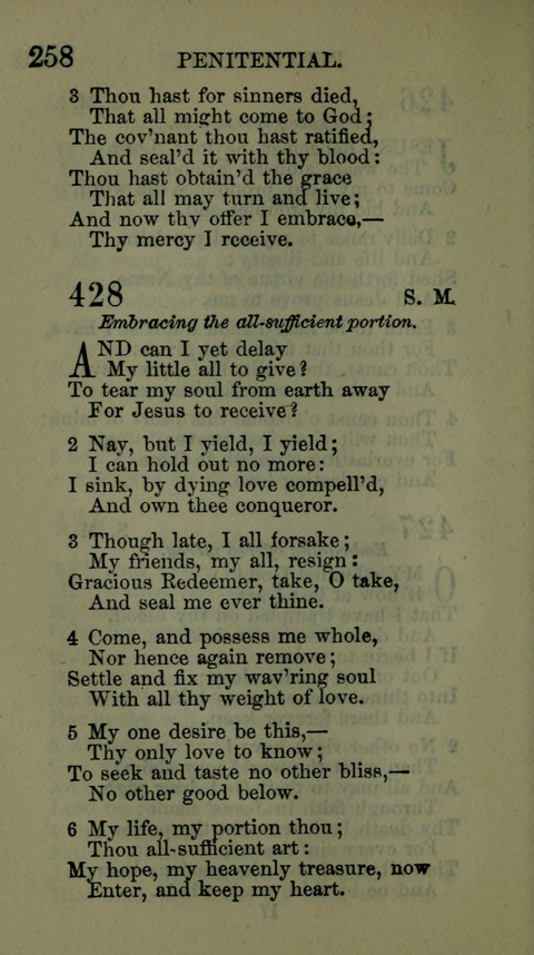 A Collection of Hymns for the use of the African Methodist Episcopal Zion Church in America page 252