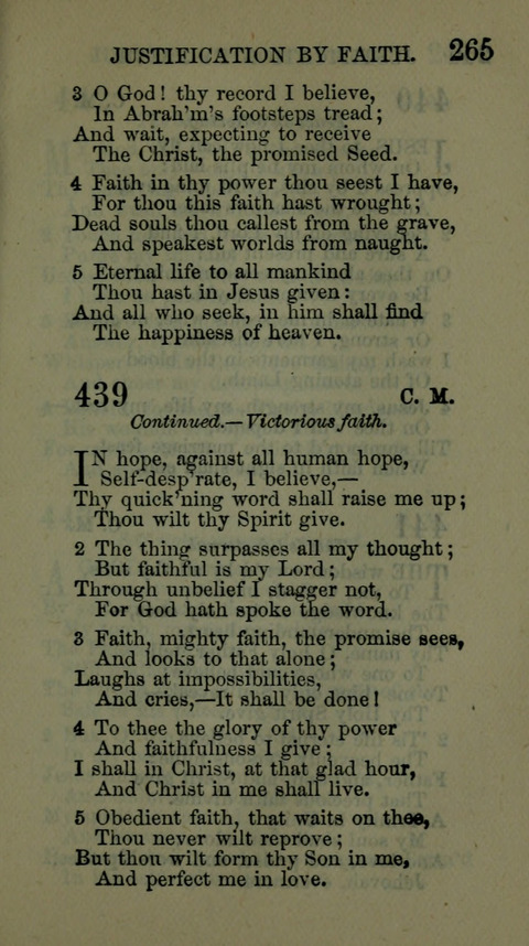 A Collection of Hymns for the use of the African Methodist Episcopal Zion Church in America page 259