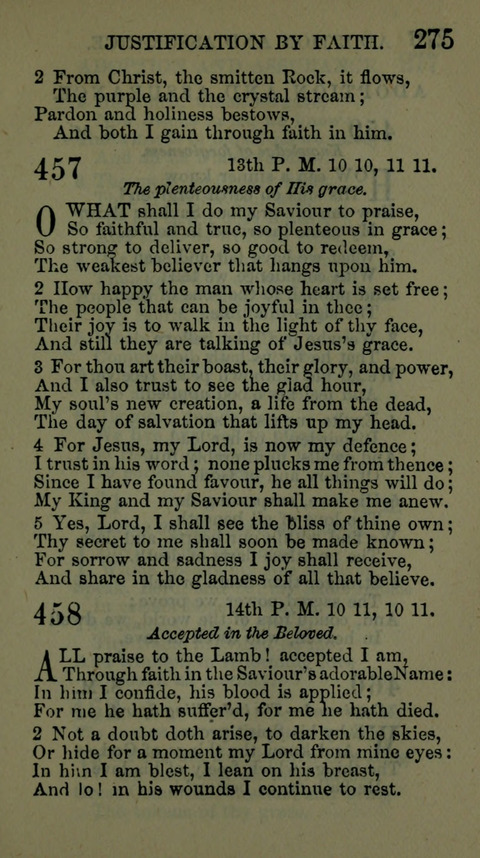 A Collection of Hymns for the use of the African Methodist Episcopal Zion Church in America page 269