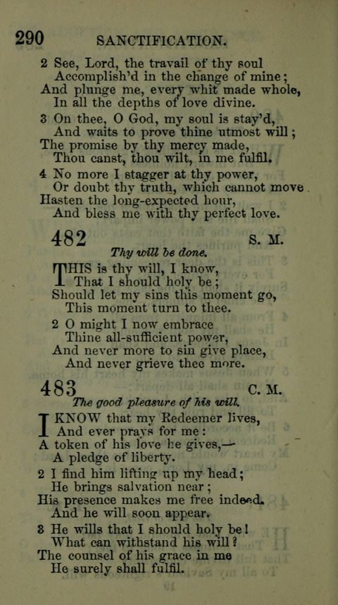 A Collection of Hymns for the use of the African Methodist Episcopal Zion Church in America page 284