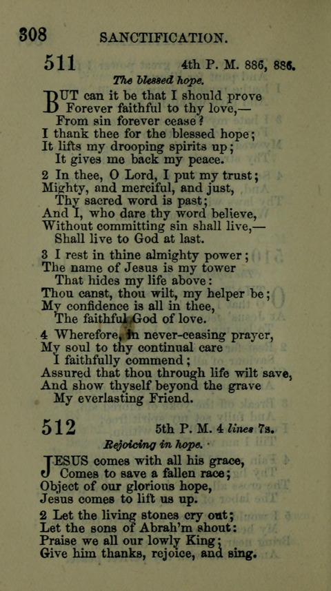 A Collection of Hymns for the use of the African Methodist Episcopal Zion Church in America page 302