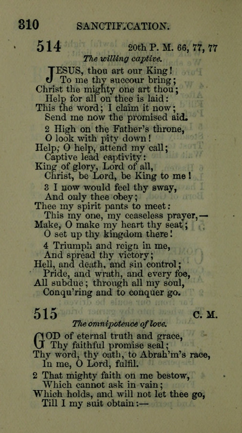 A Collection of Hymns for the use of the African Methodist Episcopal Zion Church in America page 304