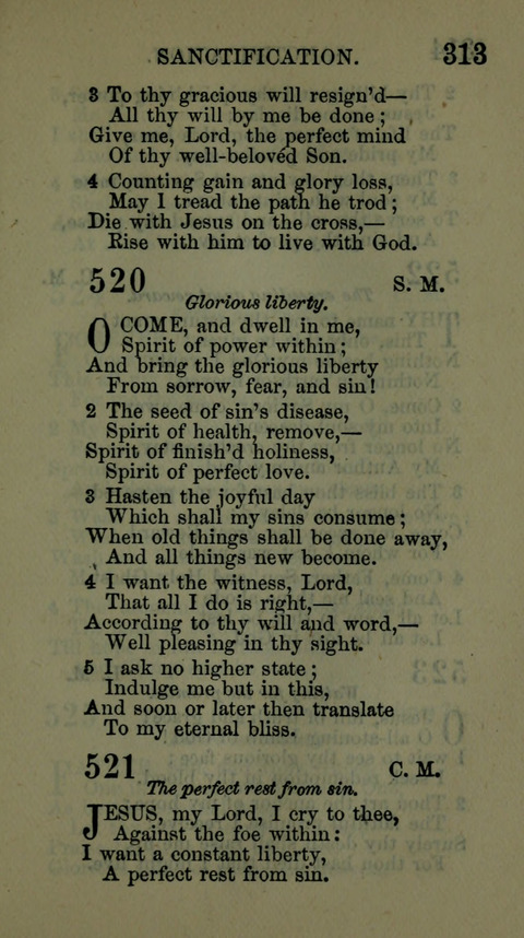 A Collection of Hymns for the use of the African Methodist Episcopal Zion Church in America page 307