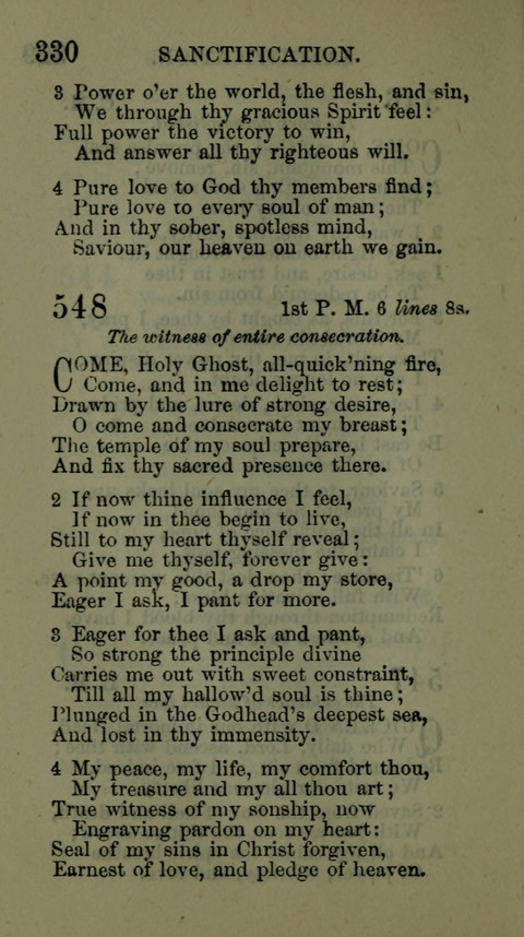 A Collection of Hymns for the use of the African Methodist Episcopal Zion Church in America page 324