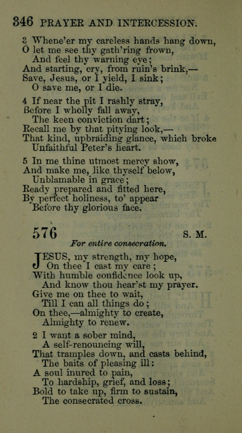 A Collection of Hymns for the use of the African Methodist Episcopal Zion Church in America page 340