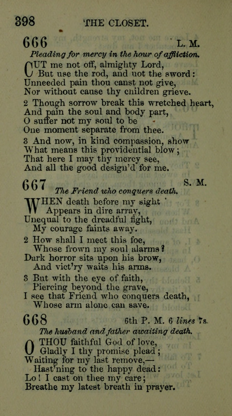 A Collection of Hymns for the use of the African Methodist Episcopal Zion Church in America page 392