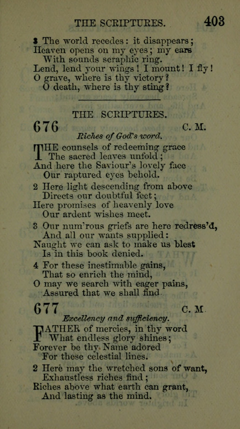 A Collection of Hymns for the use of the African Methodist Episcopal Zion Church in America page 397