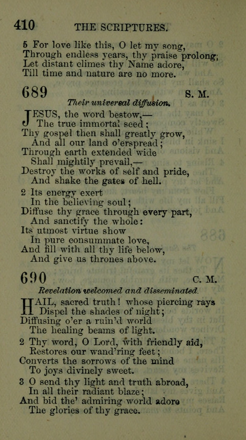 A Collection of Hymns for the use of the African Methodist Episcopal Zion Church in America page 404